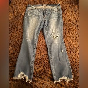 👑Torrid Denim Distressed Boyfriend Vintage Jeans! Size 16👑